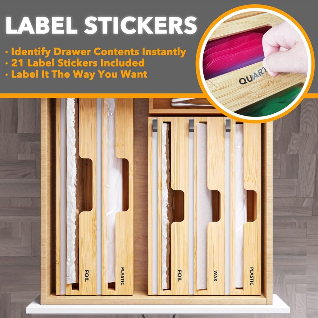 Dispensador de envoltura larga 2 en 1 con cortador